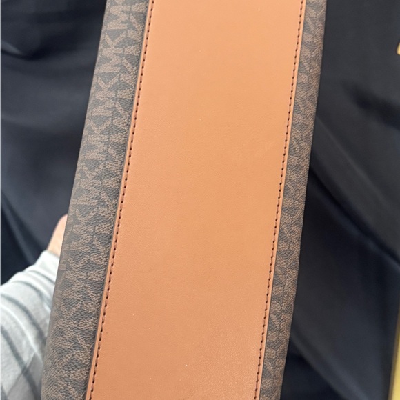 Michael Kors Signature Brown Large Chain Tote | NWT - Picture 9 of 12